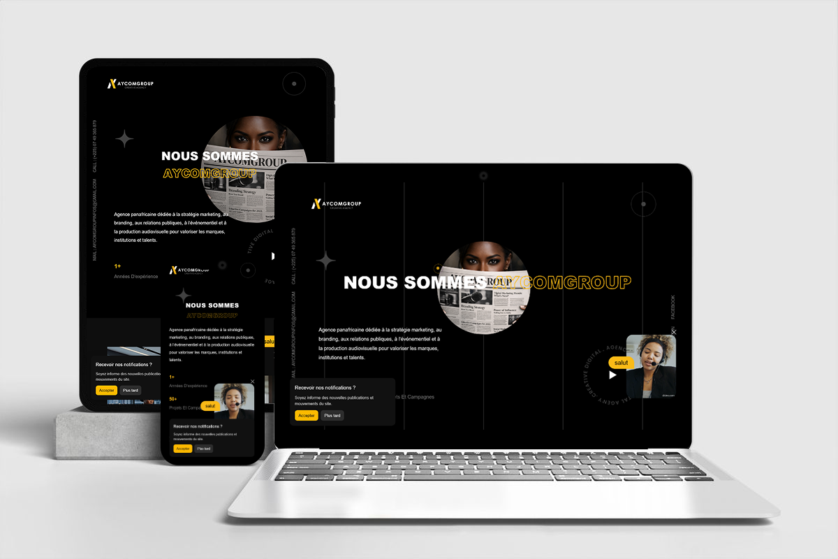 AycomGroup — Agence de communication 360°