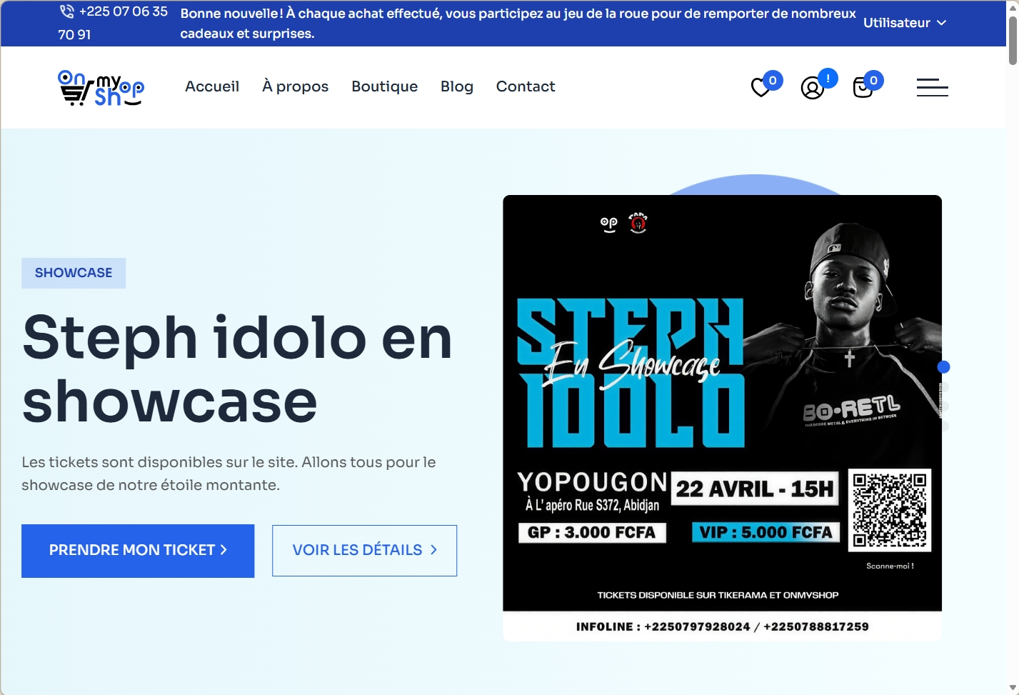 OnMyShop – Boutique en ligne personnelle